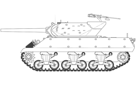 1/35 M10 GMC, US-Army