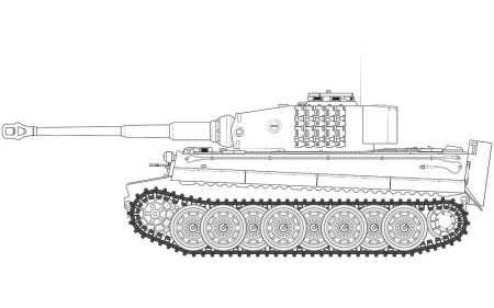 1/35 Tiger-1 Late ersion