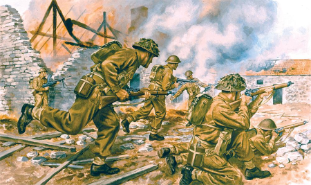 1/32 WWII Britische Infanteri