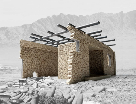 1/48 Einst&#246;ckiges Haus, afgha