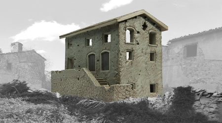 1/76 Italienisches Bauernhaus