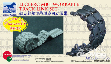 1/35French Leclerc MBT Workable Track LinkSe set