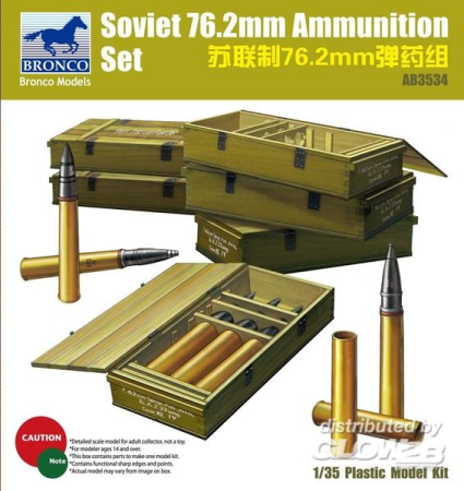 1/35Soviet 76,2mm Ammunition Set