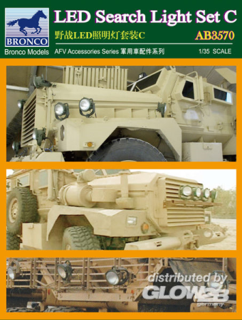 1/35LED Search Light Set C.