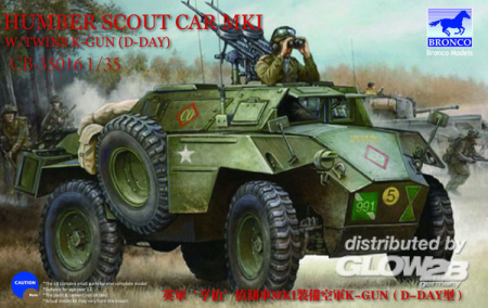 1/35Humber Scout Car Mk.I w/twin k-gun