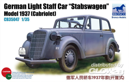 1/35German Light Staff Car Stabswagen Mod. 1937 (Cabriolet)