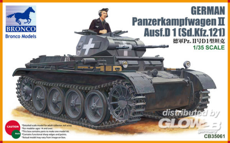 1/35PanzerKampfwagen II Ausf D1