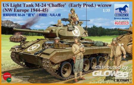 1/35US Light Tank M-24 Chaffee (WWII Prod.)