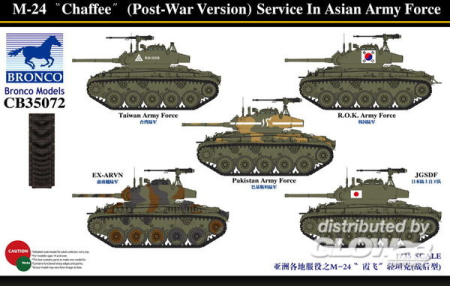 1/35M-24 Chaffee(Post-War Version) Service In Asia Army force