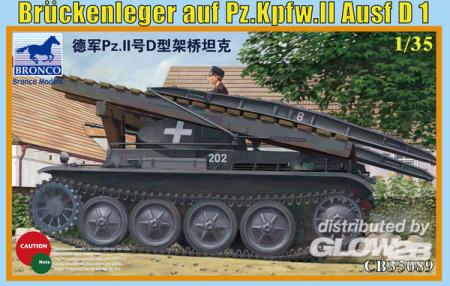 1/35Bruckenleger auf pz.Kpfw.II ausf.D1