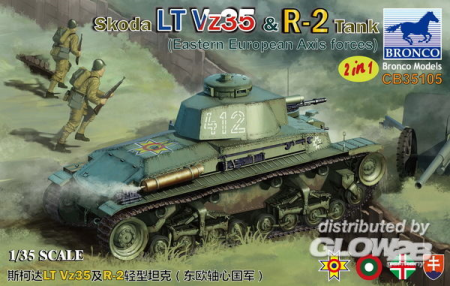 1/35Skoda LT Vz35 &amp; R-2 Tank 2in1 (Eastern European Axis Forces)