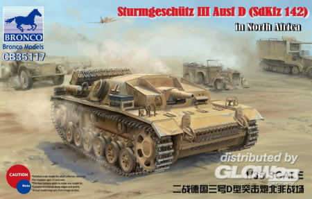 1/35WWII German Assault Gun Sturmgesch&#252;tzIII Ausf D (SdKfz 142) in El Alamein