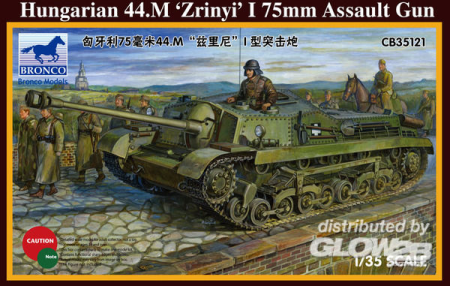 1/35Hungarian 75mm Assault Gun 44.M Zrinyi I