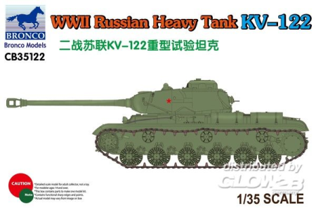 1/35WWII Russian Heavy Tank KV-122