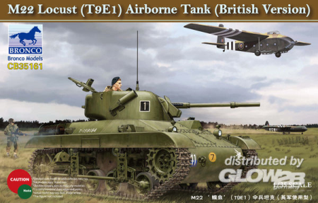 1/35M22 Lucust (T9E1) Airborne Tank (British Version)