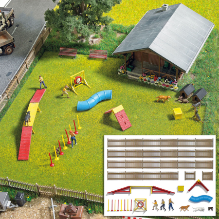 H0 Hundesportplatz Agility H0