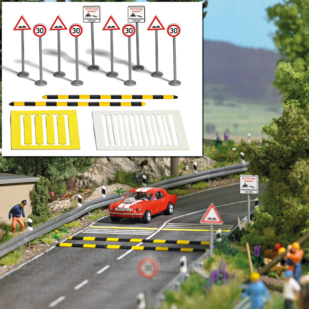 H0 Verkehrsberuhigungs-Set H0