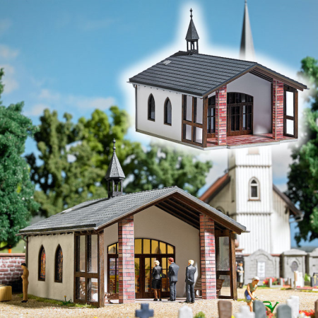 H0 Friedhofskapelle/Trauerhalle