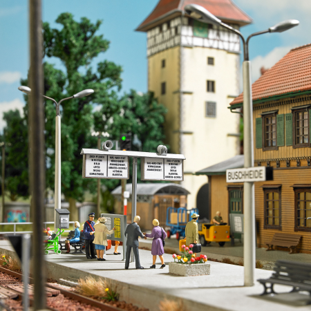 H0 Bahnhof Ausgestaltung H0