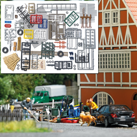 H0 Ger&#252;mpel-Set H0