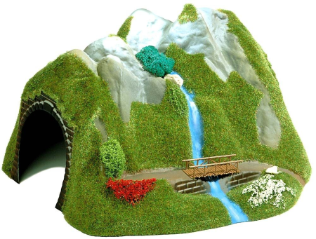 H0 Tunnel/Wasserfall H0