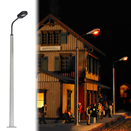 H0 Betonmast-Lampe H0