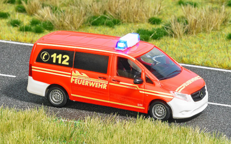 H0 Mercedes Vito Feuerwehr H0