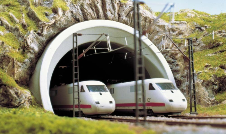 H0 ICE-Tunnelportal  2 gl. H0