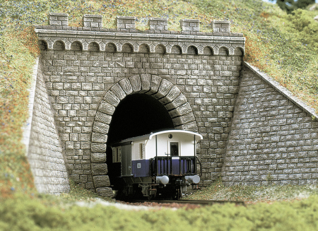 H0 Tunnelportal 1-gl H0