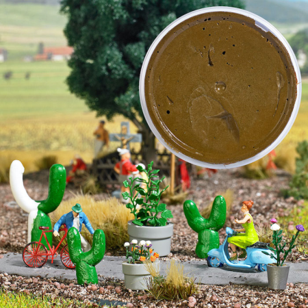 Modellbau Knete braun