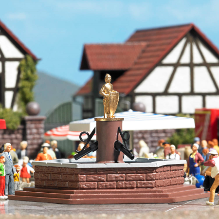 H0 M-Welt: Marktbrunnen H0