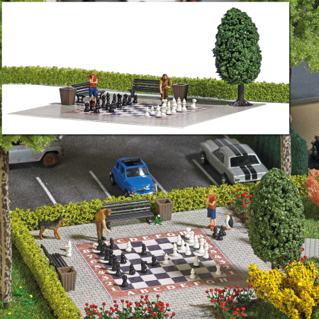 H0 A-Set: Gartenschach H0