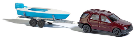 N Mercedes mit Boot N