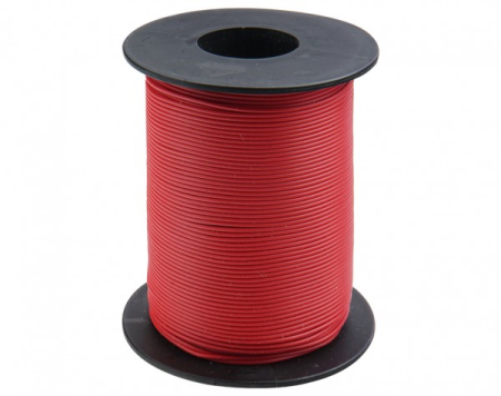 Kupferlitze  0.14mm / 100m Rot