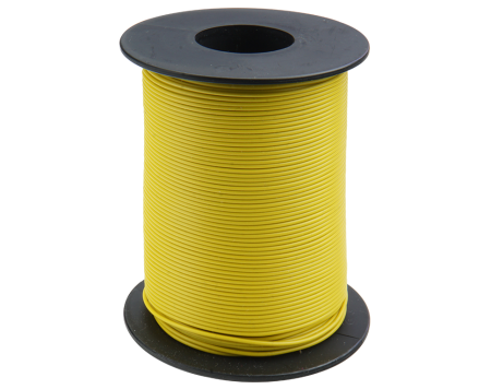 Kupferlitze  0.14mm / 100m Gelb