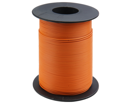 Kupferlitze  0.14mm / 100m Orange