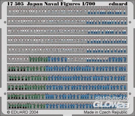 1/700IJN Figuren bemalt Fotoätzsatz