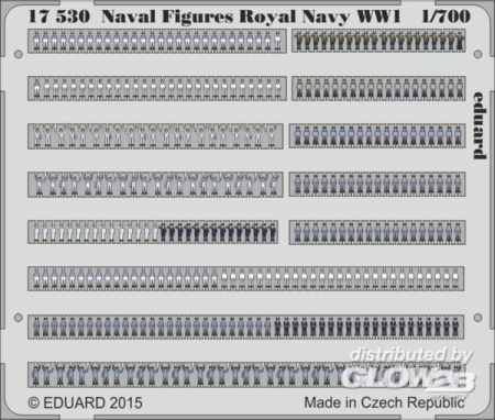 1/700 Naval Figures Royal Navy