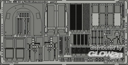 1/72BR 52 w/Steifrahmentender part 1 für Hobby Boss Bausatz