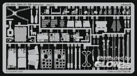 1/32MiG-21 MF interior set f&#252;r Trumpeter Bausatz