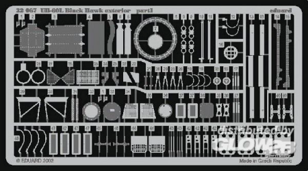 1/35UH-60L Black Hawk exterior für Academy Bausatz