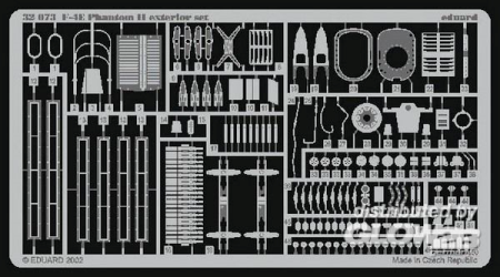 1/32F-4E Phantom II Exterior set für Tamiya Bausatz