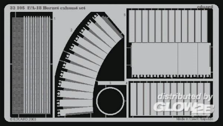 1/32F/A-18 Hornet Exhaust Set f&#252;r Academy Bausatz