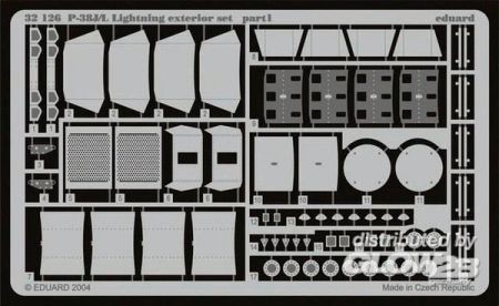 1/32P-38J/L Lightning Exterior f&#252;r Trumpeter Bausatz