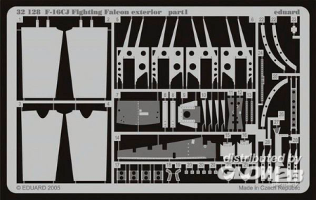 1/32F-16CJ Exterior für Tr