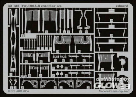 1/32Fw-190A-8 Exterior für Hasegawa Bausatz