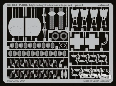 1/32P-38L Lighting Undercarriage für Trumpeter Bausatz