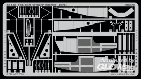 1/32TBF/TBM Avenger exterior f&#252;r Trumpeter Bausatz