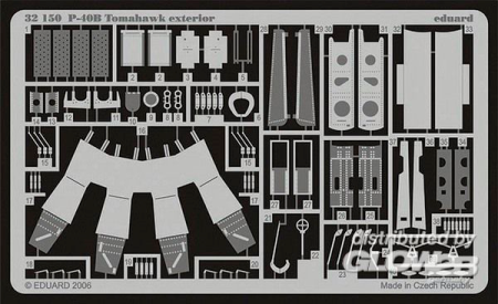 1/32P-40B Tomahawk exterior für Trumpeter Bausatz