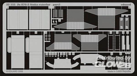 1/32Ju 87G-2 Stuka exterior für Hasegawa Bausatz